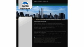 What Superdelivery.ca website looked like in 2019 (4 years ago)