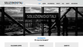 What Soluzionidigitali.it website looked like in 2019 (4 years ago)