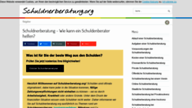 What Schuldnerberatung.org website looked like in 2019 (4 years ago)