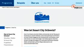 What Smartcity-schweiz.ch website looked like in 2019 (4 years ago)