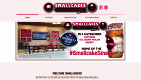 What Smallcakessnellville.com website looked like in 2019 (4 years ago)