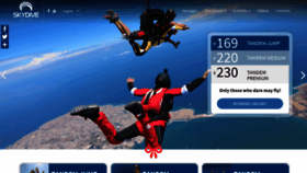 What Skydivesicilia.it website looked like in 2019 (4 years ago)