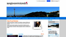 What Sangiovannirotondo.it website looked like in 2019 (4 years ago)