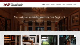 What Schildersbedrijfvandomselaar.nl website looked like in 2019 (4 years ago)