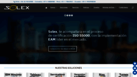 What Solex.com.co website looked like in 2019 (4 years ago)