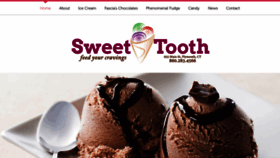 What Sweettoothct.com website looked like in 2019 (4 years ago)