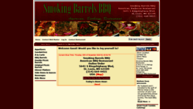 What Smokingbarrelsstlouis.com website looked like in 2019 (4 years ago)