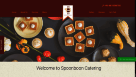 What Spoonboon.com website looked like in 2019 (4 years ago)