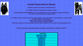 What Secondchancebouvrescue.com website looked like in 2019 (4 years ago)