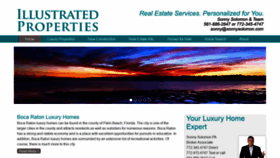 What Sonnyfloridarealestate.com website looked like in 2019 (4 years ago)