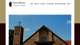 What Stmichaelvanburen.com website looked like in 2019 (4 years ago)