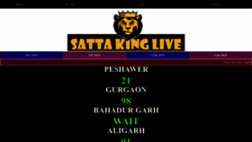 What Satta-king-live.com website looked like in 2019 (4 years ago)