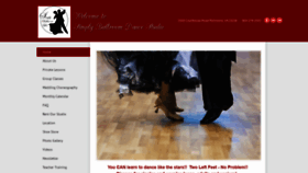 What Simplyballroomva.com website looked like in 2019 (4 years ago)
