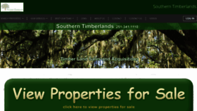What Southerntimberlands.com website looked like in 2019 (4 years ago)
