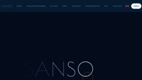 What Sanso-is.com website looked like in 2019 (4 years ago)