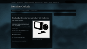 What Securitec-gerlach.de website looked like in 2019 (4 years ago)