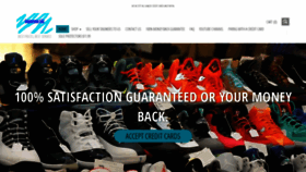 What Sneakermaniausa.com website looked like in 2019 (4 years ago)