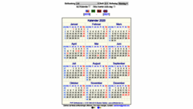 What Skiftkalender.no website looked like in 2019 (4 years ago)