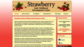 What Strawberryecdc.com website looked like in 2019 (4 years ago)