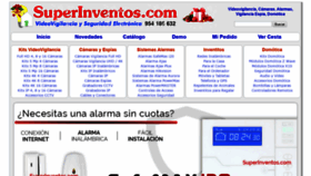 What Superinventos.com website looked like in 2019 (4 years ago)