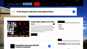 What Simulationmods.com website looked like in 2019 (4 years ago)
