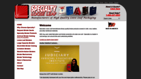 What Specialtyll.com website looked like in 2019 (5 years ago)