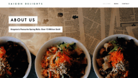 What Saigondelights.ca website looked like in 2019 (4 years ago)