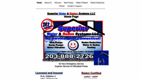What Superiorwaterandradonsystems.com website looked like in 2019 (4 years ago)