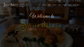 What Swirlbakery.com website looked like in 2019 (4 years ago)
