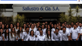 What Sallustro.com.py website looked like in 2019 (4 years ago)