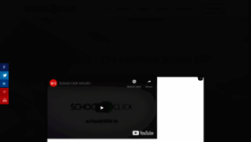What Schoolclick.in website looked like in 2019 (4 years ago)