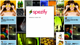 What Spezify.com website looked like in 2019 (4 years ago)