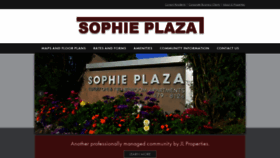 What Sophieplaza.com website looked like in 2019 (4 years ago)