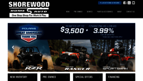 What Shorewoodhomeandauto.com website looked like in 2019 (4 years ago)