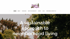 What Spokanecohousing.com website looked like in 2019 (4 years ago)