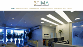 What Stimadermatologia.com.br website looked like in 2019 (4 years ago)