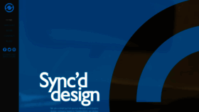 What Syncddesign.co.uk website looked like in 2019 (5 years ago)