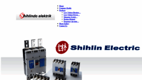 What Shihlindoelektrik.com website looked like in 2019 (4 years ago)