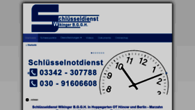 What Schluesseldienst-wikinger.de website looked like in 2019 (4 years ago)