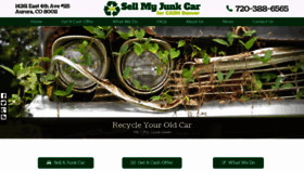 What Sellmyjunkcarforcashdenver.com website looked like in 2019 (4 years ago)