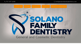 What Solanofamilydentistry.com website looked like in 2019 (4 years ago)