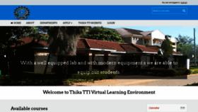 What Soma.thikatechnical.ac.ke website looked like in 2019 (5 years ago)