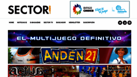 What Sectordeljuego.com website looked like in 2019 (4 years ago)