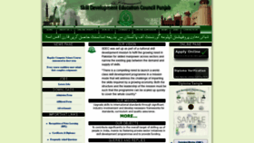 What Sdec.org.pk website looked like in 2019 (4 years ago)