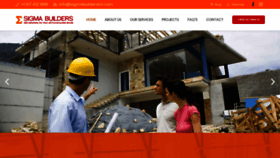What Sigmabuildersinc.com website looked like in 2019 (4 years ago)