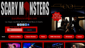 What Scarymonstersmusic.com website looked like in 2019 (4 years ago)