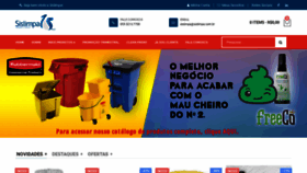 What Sislimpa.com.br website looked like in 2019 (4 years ago)