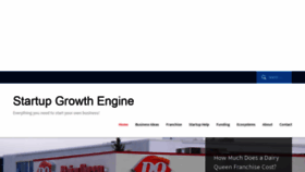 What Startupgrowthengine.com website looked like in 2019 (4 years ago)
