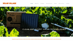 What Solarvillage.no website looked like in 2019 (4 years ago)