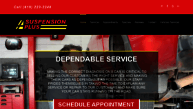 What Suspensionplus.net website looked like in 2019 (4 years ago)